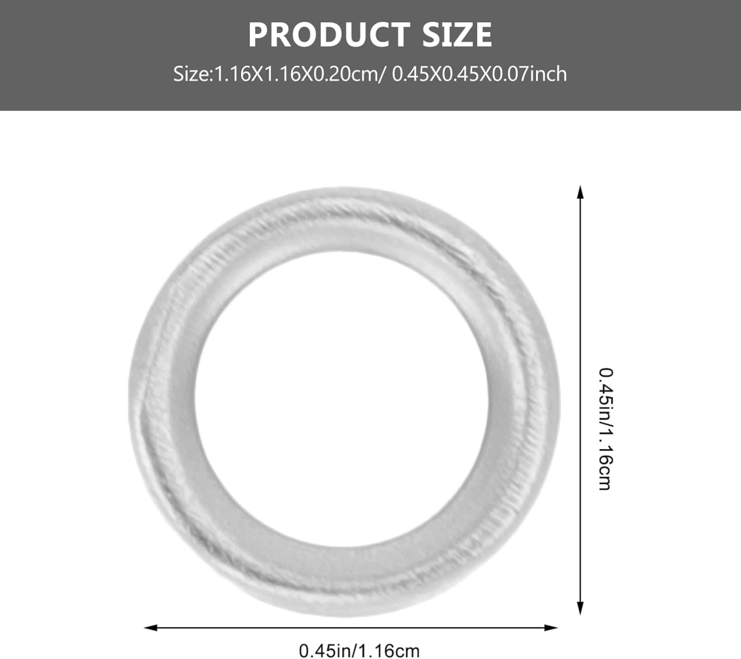 ERINGOGO 2pcs Flute Pad Cup Sleeves Flute Parts Flute Plug Nickel Plated for 16- Hole 17- Hole Flute Accessories -