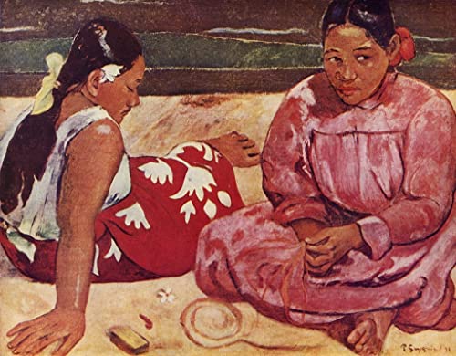 Toile Paul Gauguin Les Tahitiennes pour une ambiance évasion dans la chambre