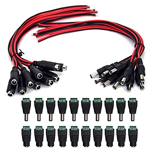 Câble d'alimentation CC 18 AWG résolvant les coupures de signal des caméras de sécurité de nuit