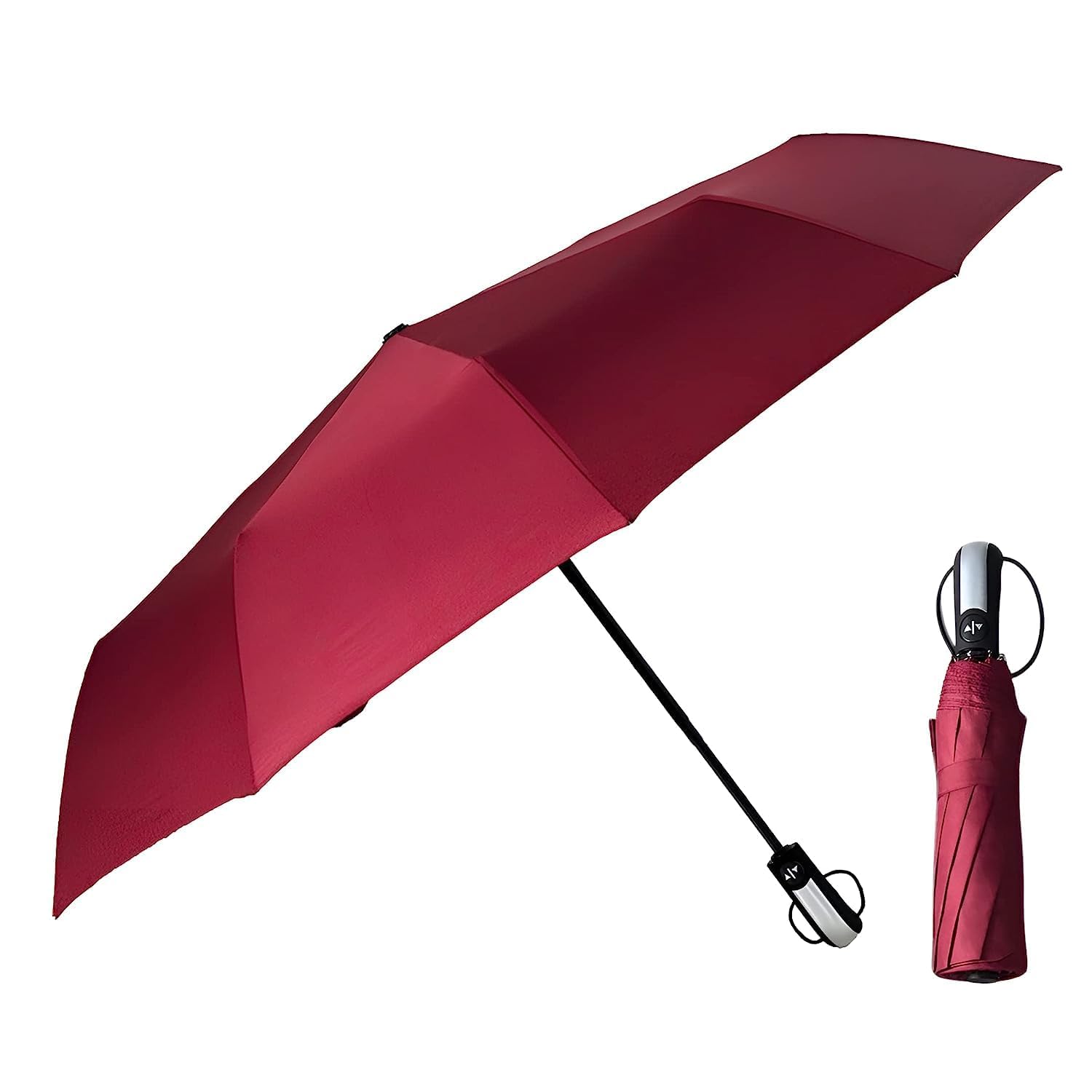 3 Fold Auto Shut and Open Umbrella| Windproof, Sunproof & Rainproof with Sturdy Steel Shaft & Wrist Straps | Easy to Hold & Carry | Umbrella for Women, Men & Kids-image-48