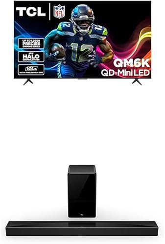 Vista 35 de TCL Serie QM6K de clase de 55 pulgadas Mini LED QLED 4K HDR 55QM6K, modelo 2025 120HZ-144HZ Smart Google TV Dolby Atmos Onkyo Audio Control