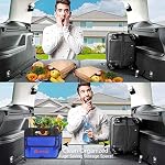 AUTOARK Multipurpose Car Trunk Organizer with Straps,Non-Slip Waterproof Bottom,Durable Collapsible Adjustable Compartments Cargo Storage,Upgraded Handle,AK-076 - Image 5