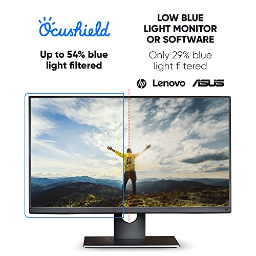 Ocushield 27” (16:9) Anti Blue Light Screen Protector with Privacy Filter for Laptops and Computer Monitors - Anti-Glare - Easy Install - Anti-Fingerprint - Reduce Eye Fatigue (598 x 337 mm) by Ocushield - Image 7