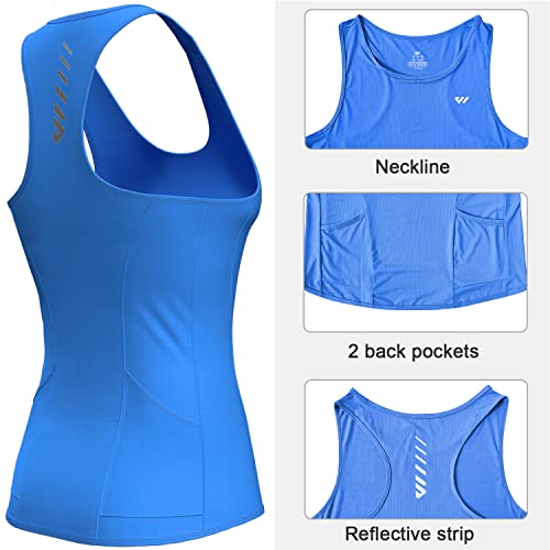 Image of Wulibike Sleeveless Cycling Jersey Women Running Shirts Vest bike top Summer Biking tank Basic Top With Pockets