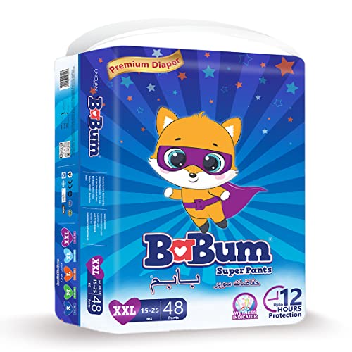 Babum Super Pants Premium Diaper Wetness Indicator Double Extra