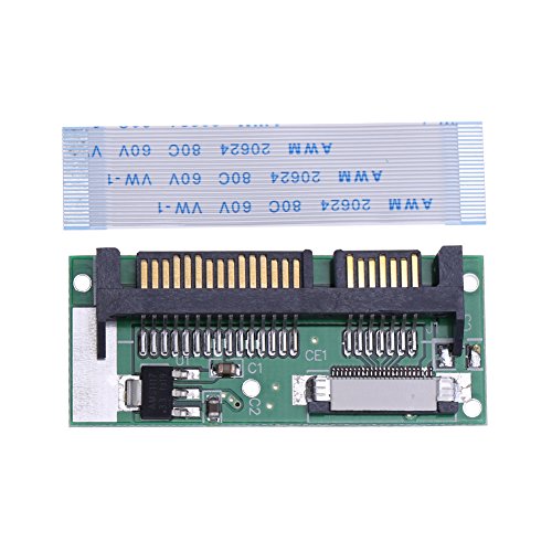 Adaptador disco HDD 1.8" 24 pin LIF/ZIF a SATA 22 pin macho