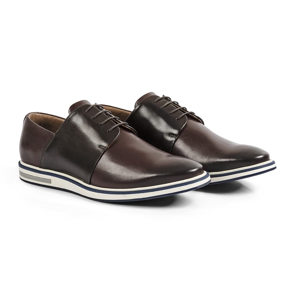 Sapato Casual Masculino Derby Couro Mestiço Reverso – 1100 – Tabaco em promoção! Veja a oferta e mais achadinhos de Sapatos 4 Hoje é o melhor dia para comprar Sapato Casual Masculino Derby Couro Mestiço Reverso – 1100 – Tabaco com aquele preço maroto! Promoção! Aproveite a oferta! 4