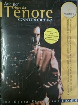 Paperback Arie per Tenore Cantolopera Arias for Tenore Volume 1 Opera Revolution with CD Book