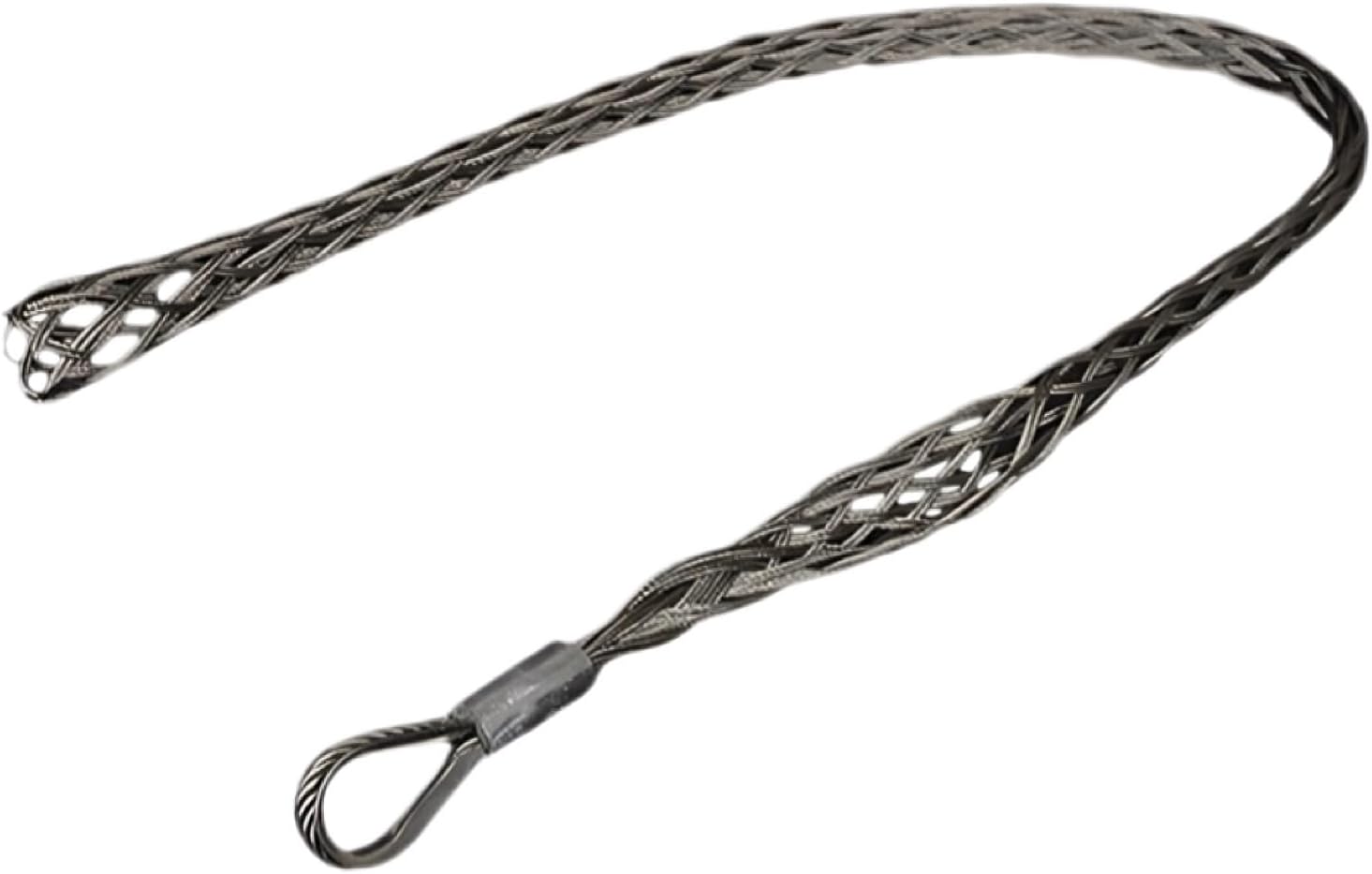 Sg-125A Cable Grip, Φ32-37 Stainless Steel, 13.8 in / 35 Cm Heavy Duty Wire Pulling Tool, Mesh Design Stronger Grip Pulling Sock for Cable, Electrical Wire