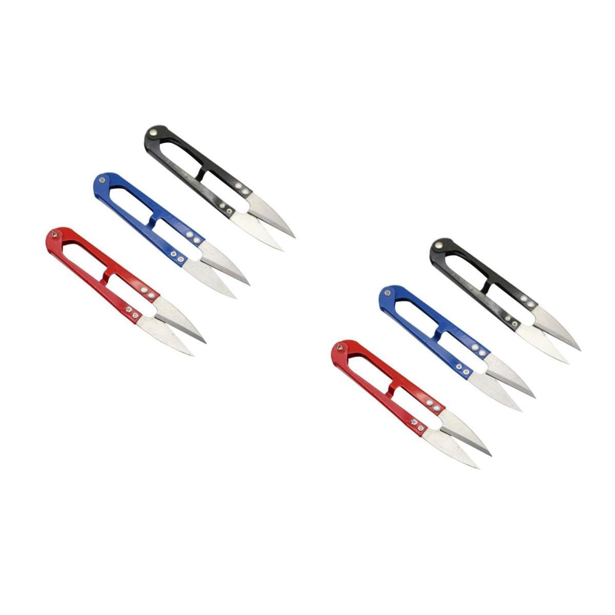 SHINEOFI 24pezzi Forbici Da Cucito Mini Pz Cesoie u Colorate Tagliafili Per Tessuti e Ricamo Comode e Pratiche Per Fai Te Accessori Cucito Alta Precisione e Manico Ergonomico