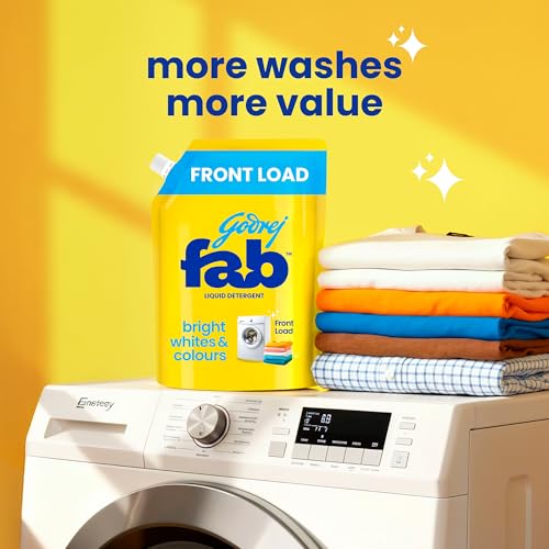 Image of Godrej Fab Liquid Detergent Refill Pouch for Front load Washing (800g)
