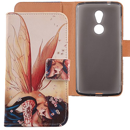 Lankashi PU Flip Leder Tasche Hülle Hülle Cover Schutz Handy Etui Skin Für ZTE Axon 7 Mini 5.2