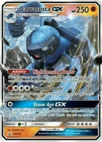 Pokemon - Carracosta GX SM239 - Black Star Promo - Holo - Single Card