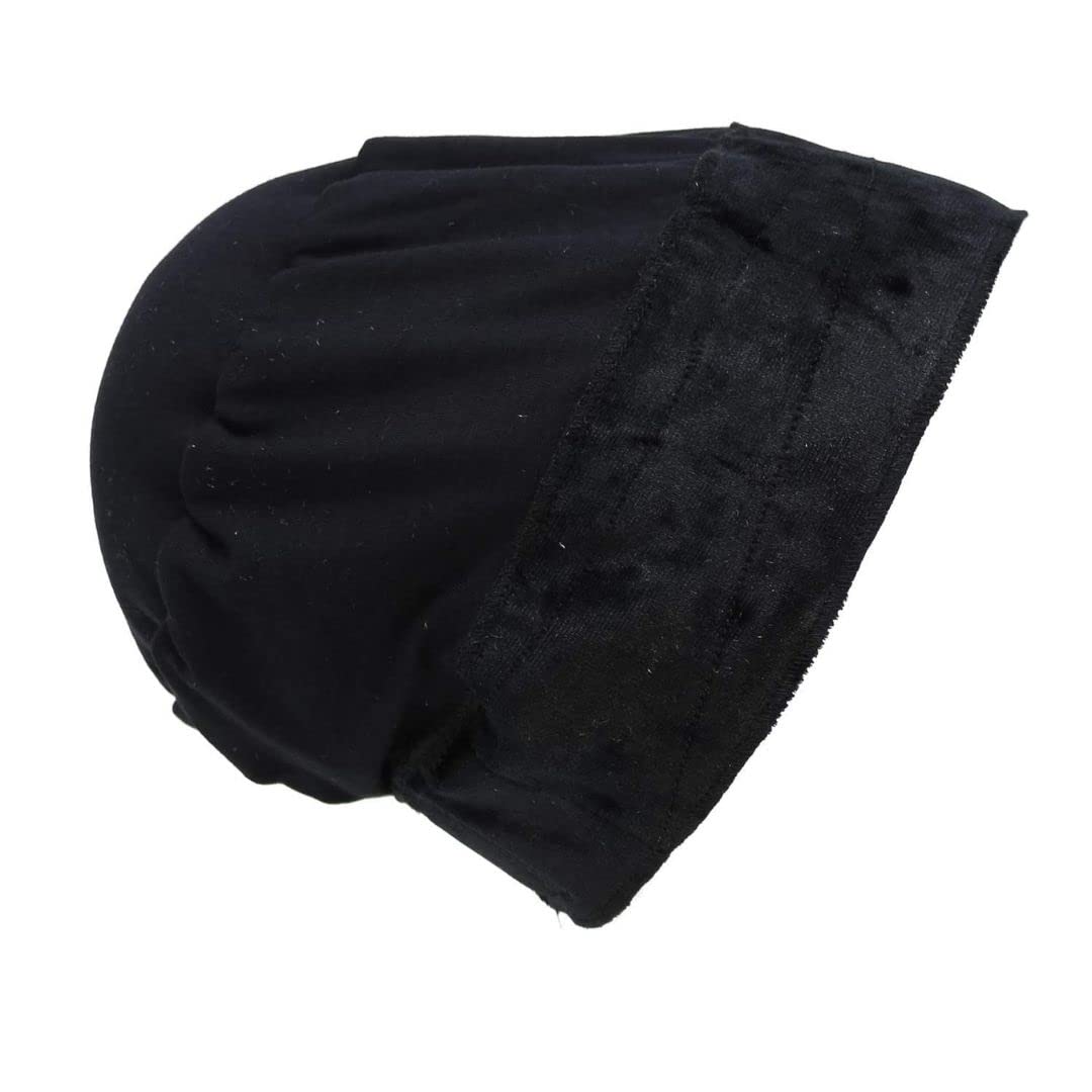 Wrapunzel Head Wrap Shaper Volumizer, Signature Ultimate Wendy Cloud9, Schwarz / Weiß, natürlich aussehend, Hijab