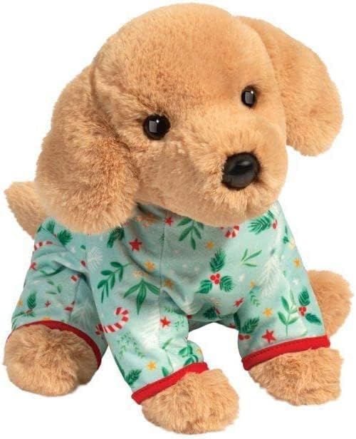 Douglas Candy Golden Retriever en pijamas de Navidad, talla M disponible en Yaxa Colombia