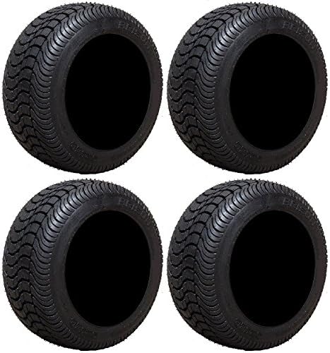 Full set of Arisun Cruze AT21 205x30-14 (4ply) DOT Golf Cart Tires (4)