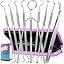 10 Pack Dental Tools Set With Case - Noble Purple