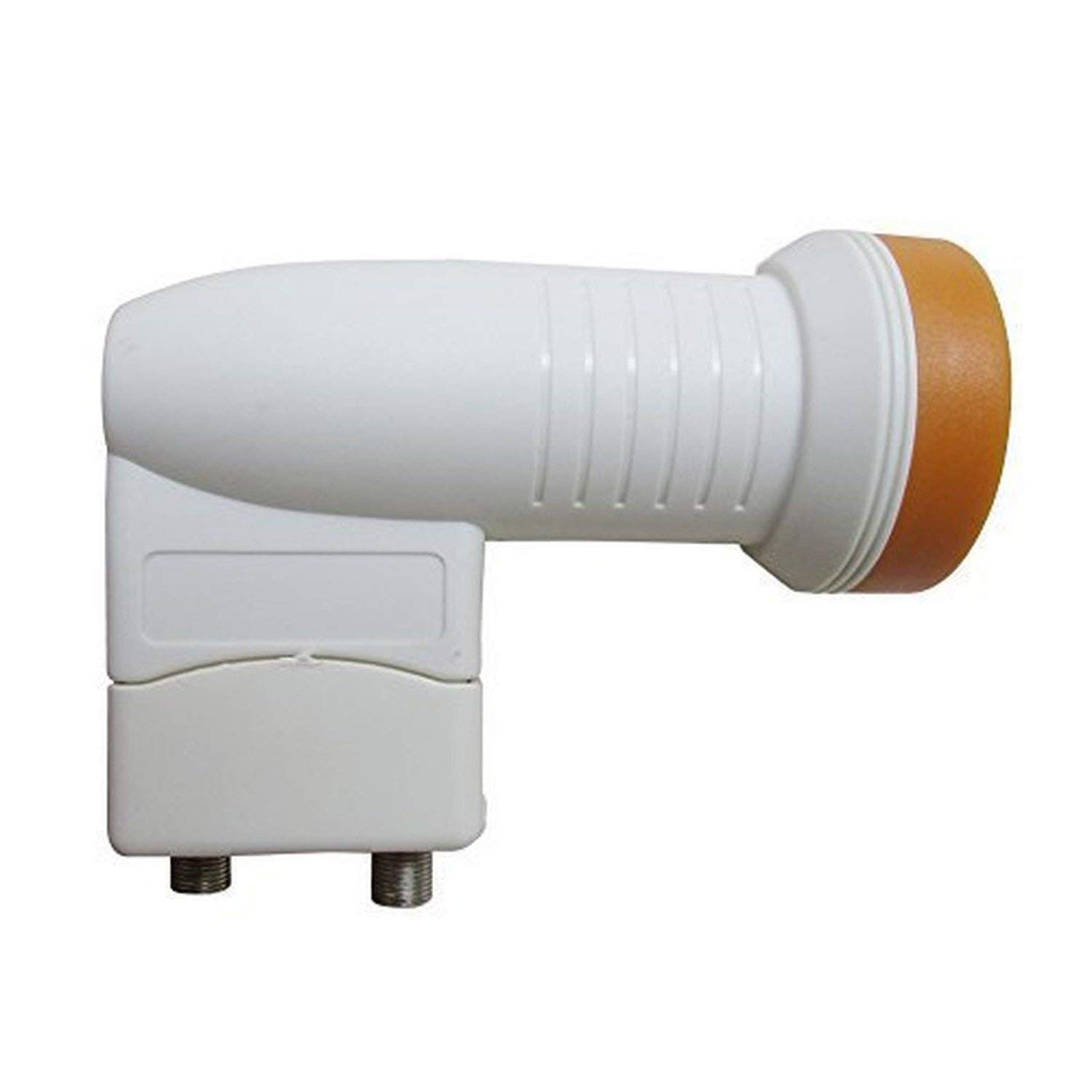 Satguru 2Port Ku-Band Low Noise Full HD LNB for Multiple Set Top Box, â€ŽPlastic