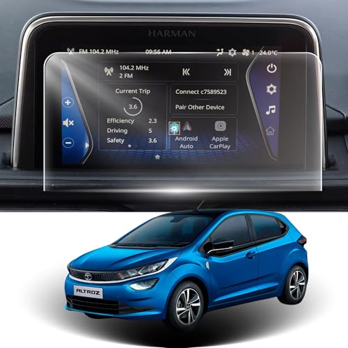 Image of Tata Altroz (7 Inch) Touchscreen Protector Guard - (Not a Tempered Glass)