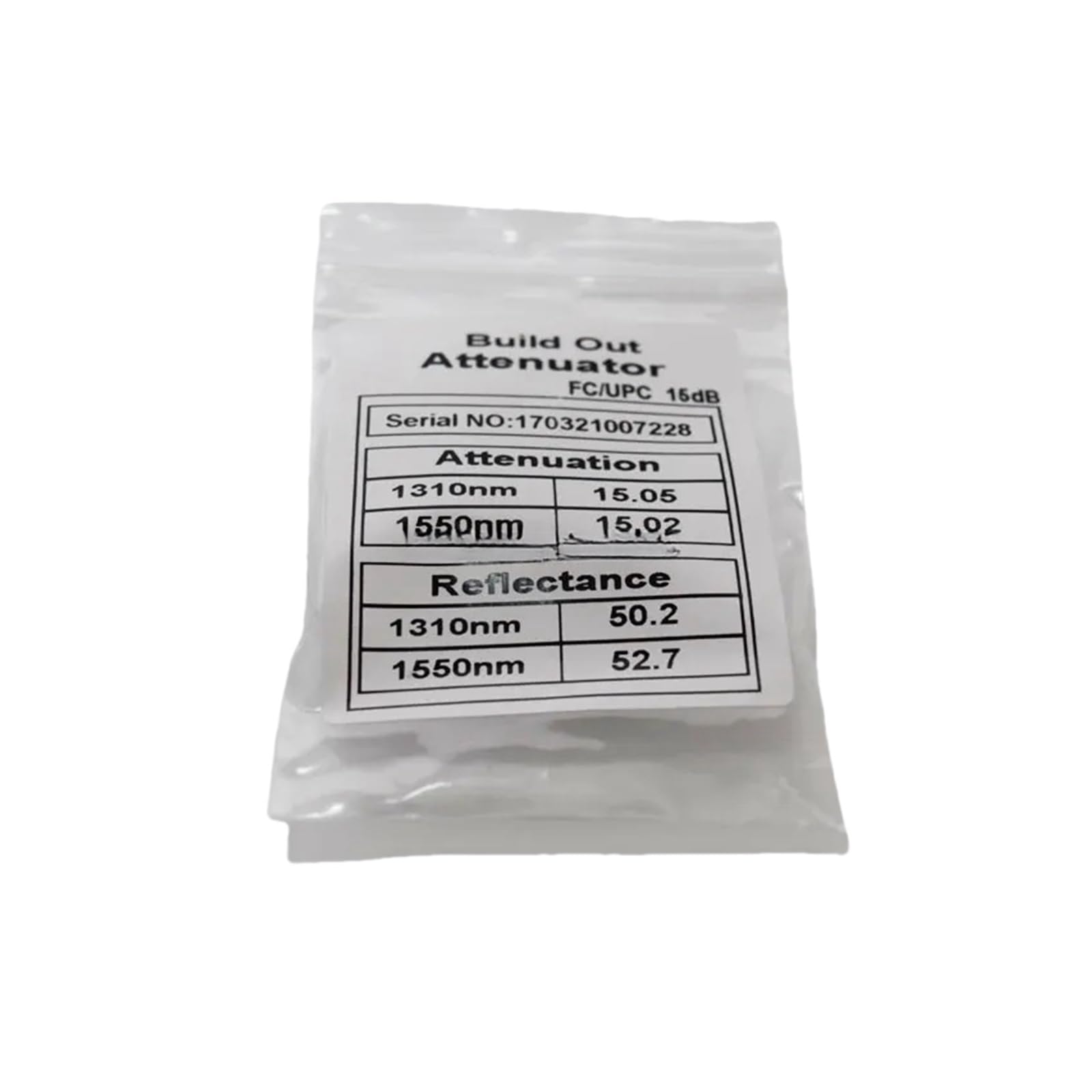 5 Pz/Lotto Attenuatore in Fibra Ottica 15dB FC Femmina A Maschio Attenuatore in Fibra Ottica