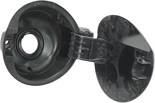 Miniatura 3 de 5K6809857C Fuel Gas Tank Filler Door Lid Cover Flap Cap Compatible For VW Golf MK6 GTI 2009 2010 2011 2012 2013 GRU Unprimed Black Red blue(Silver)