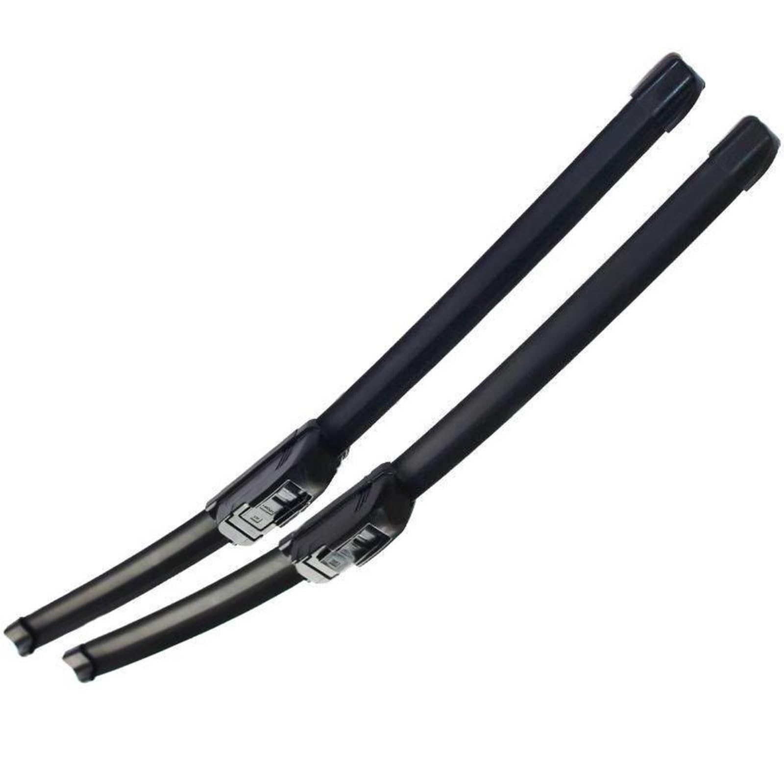 Escobillas Compatible con para Mustang 2007~2019 S550 para EcoBoost Export GT Escobillas limpiaparabrisas delanteras Accesorios para coche Escobillas limpiaparabrisas