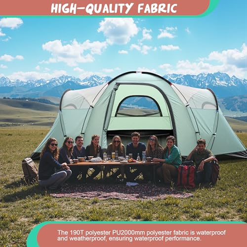 Carpa familiar grande para camping 5-6 personas miniatura 5