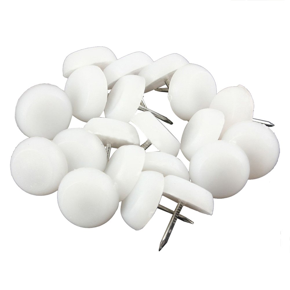 jayzee 100 x 14 mm Felt Feet Pad Skid Glide Nail Protection Furniture Chair Table Leg