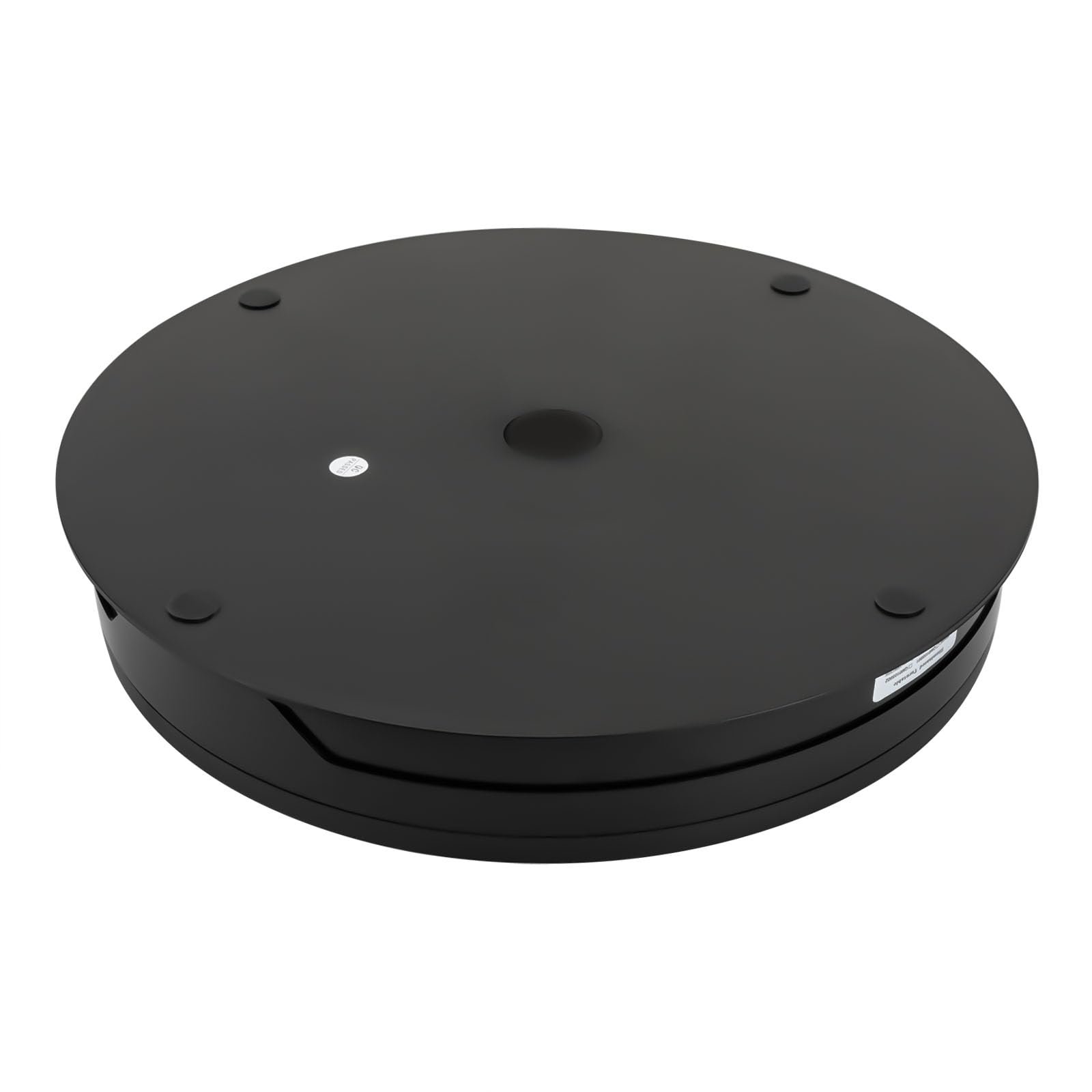 Plato giratorio eléctrico giratorio automático de 360 grados con mando a distancia, luz LED, plataforma giratoria de 240 V, 42 x 7 cm, soporte giratorio motorizado, mesa de exhibición para fotografía