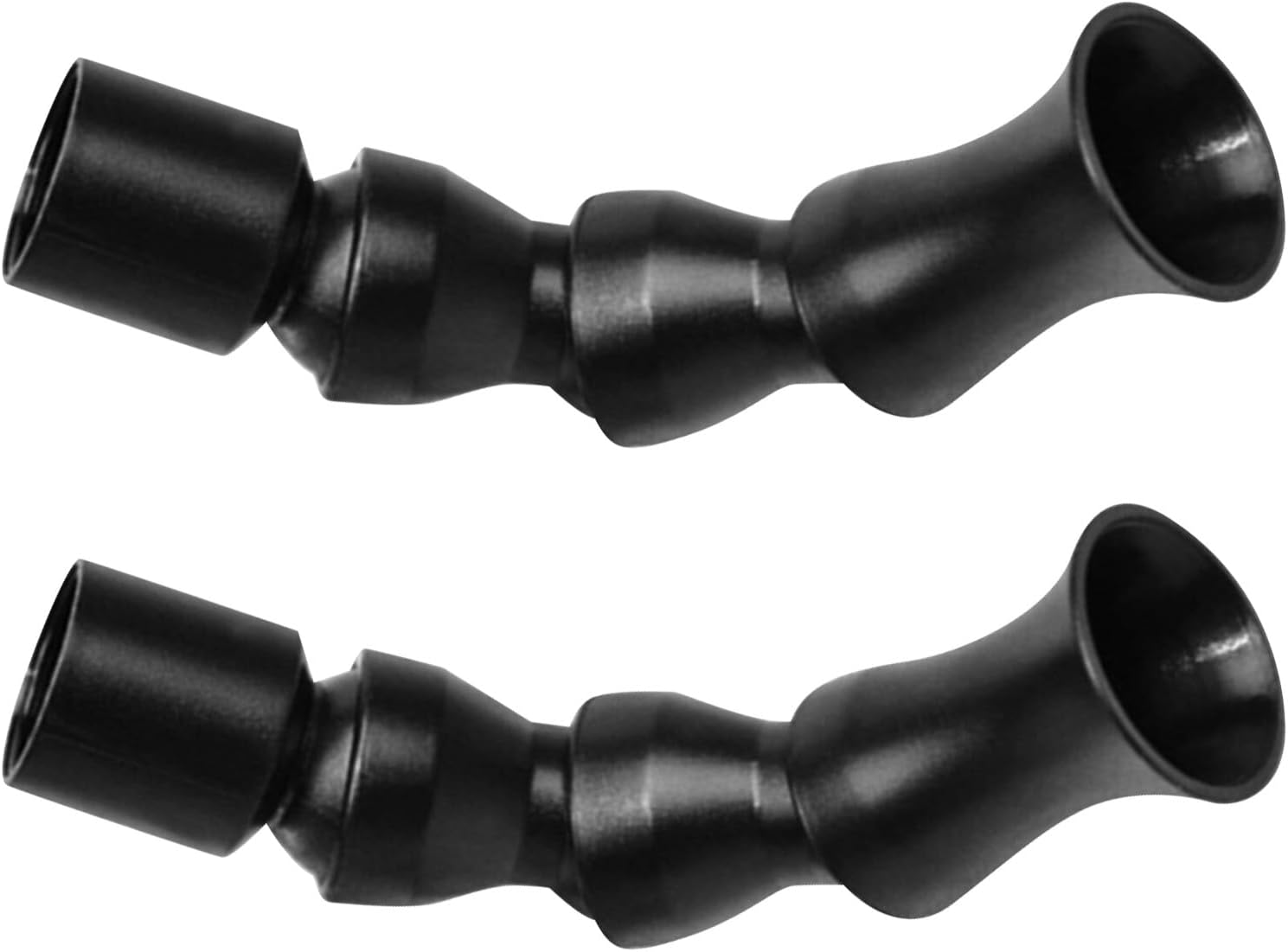 2pcs Aquarium Fish Tank Duckbill Nozzle 20mm Pump Outlet Fitting Adjustable Swirl Jet Return Nozzle for Reef Tank and Sump Water Pump Accessories