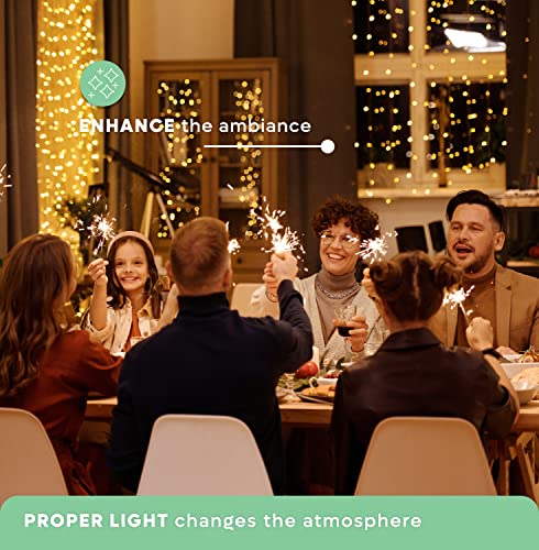 12 Pack Of Sterl Lighting Ca32 Candle Tip Flame Shaped Light Bulbs - 40W, 120V, 4.01In, 360Lm, 2700K Warm White - E12 Candelabra Screw Base - Dimmable And Decorative Frosted Chandelier Lighting #TOP4