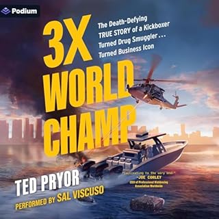 3X World Champ Audiolibro Por Ted Pryor arte de portada