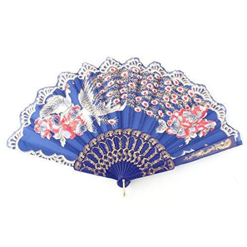 Ruilogod Plastic Peacock Design Outdoor Sport Folding