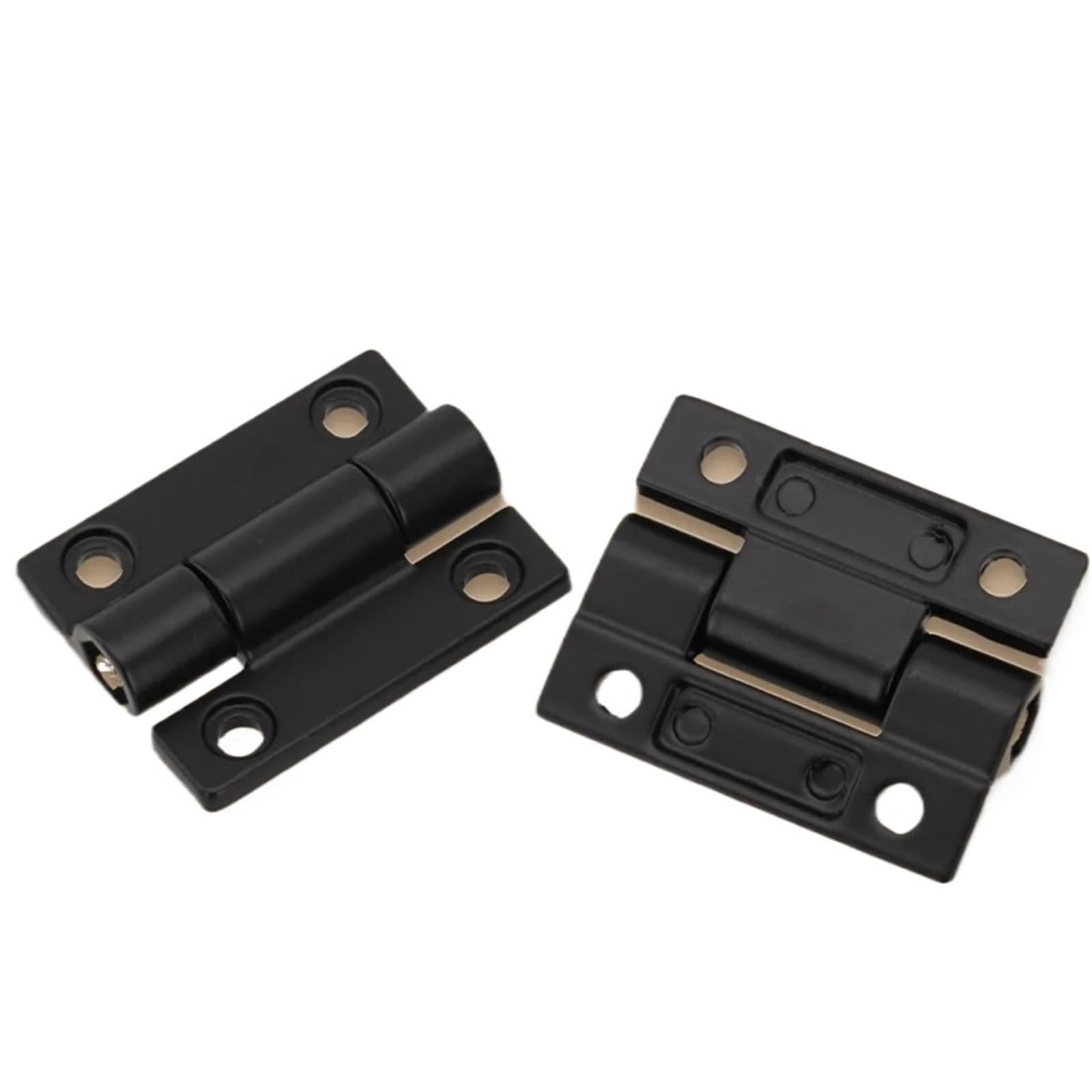 Kdhcvkz Black 2Pcs Flat Hinge Adjustable Thickened Hinge(Black)