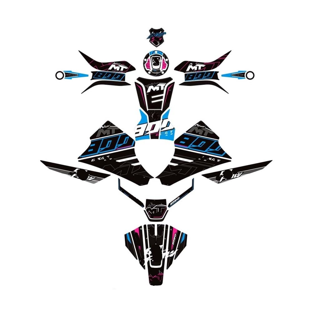 Fuel Tank Stickers for 800MT for Adventure Sport for Explore for Touring Motorcycle Protector Tank Pad Grips Kit Fairing Stickers Decals