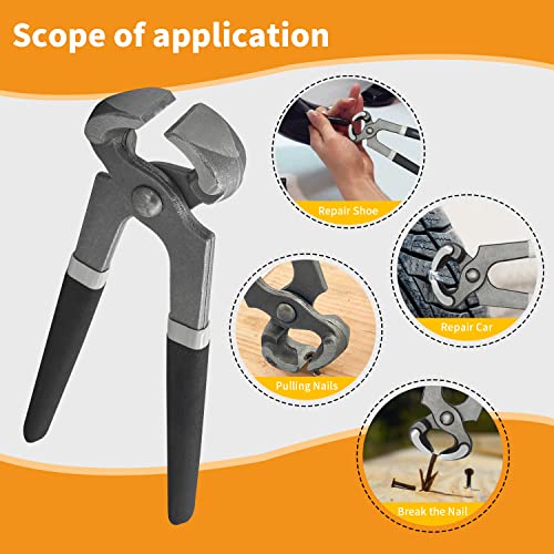 Boosden Nail Puller,8 Inch, Nail Remover,Nippers,Cutting Pliers,Carpenter Tools,Staple Puller,Nail Puller Tool,End Cutting Pliers,Nail Remover Tool,Nail Pliers Cats Paw Nail Puller,Nail Pulling #TOP4