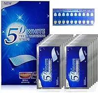 Branqueador Ultra Clareador Dental 28 Fitas 5d White Original