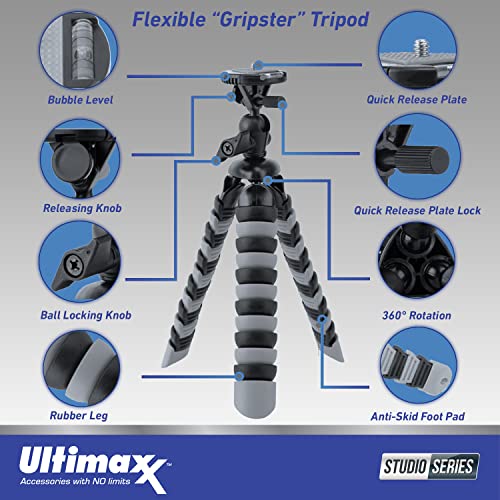 Ultimaxx UMVIDCAM1DB4 Deluxe Amateur Digital Camcorder Bundle thumb #5