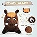 JKW Pet Toys, Stuffed Boar Dog Toys, Squeaky Plush Dog Toy - Durable Stuffed Chew Toy for Small, Medium, Large Dogs and Puppies