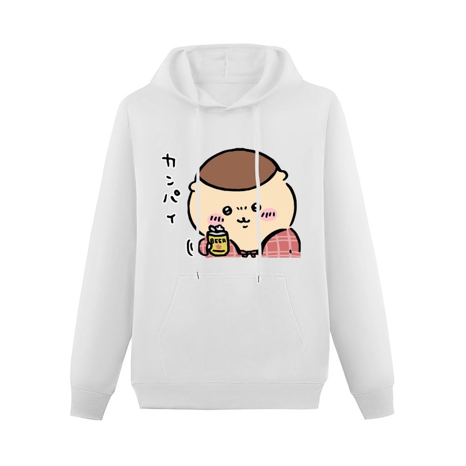 Amazon.co.jp: パーカー メンズ ちいかわ くりまんじゅう プルオーバー