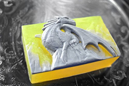 Dragon Silicone Mold Soap Wax Plaster Resin Clay Monster #TOP3