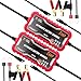 [2-Pack] FOVAL 2-Amp Car Battery Charger, 6V and 12V Portable Automatic Smart Charger, Battery Maintainer, Trickle Charger and Battery Desulfator for Car Lawn Mower Motorcycle Boat Lead Acid Batteries