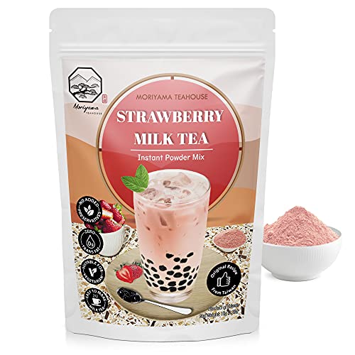 Strawberry Bubble Milk Tea Instant 3in1 Powder Mix - 1kg