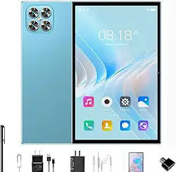 Tablet K11 12 GB de RAM + 512 GB de ROM, tela imersiva de 10,1 polegadas, 16 MP + 32 MP, 5G, Wi-Fi, Bluetooth, Android 13 (azul)