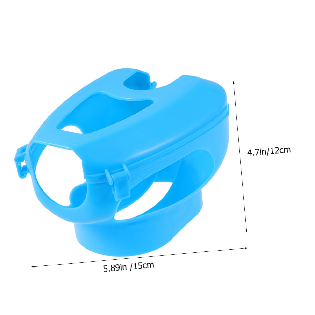 BUTIFULSIC 6pcs Pigeon Injection Fixers Holder Pigeon Holder for Bird Medicines Device Feeding Blue Pp Material Safe Sturdy