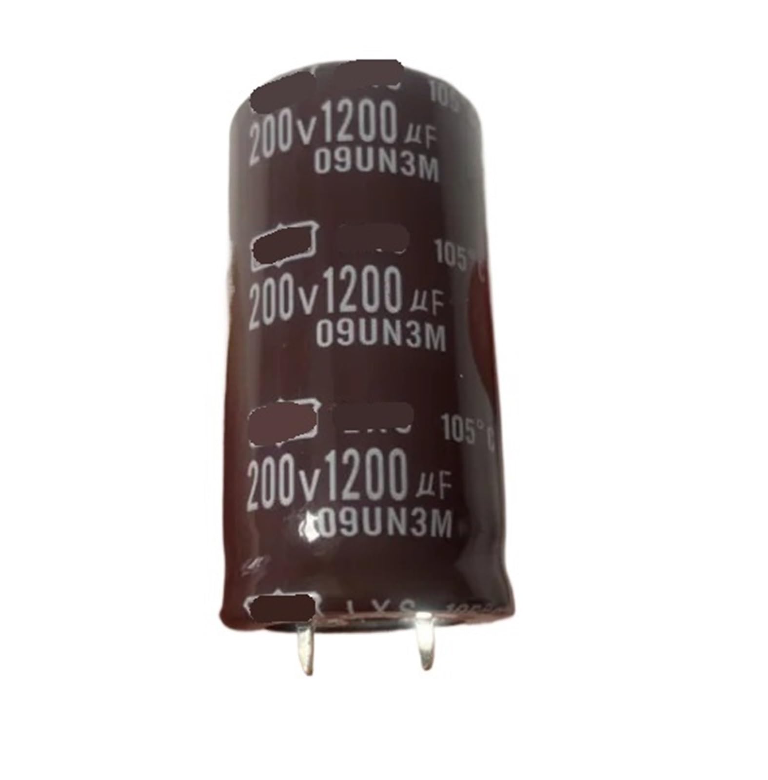 KSZHZYMGX 2pcs 1200UF 200V 25 * 50mm Aluminum Electrolytic Capacitor 1200UF200V 200V1200UF 25X50
