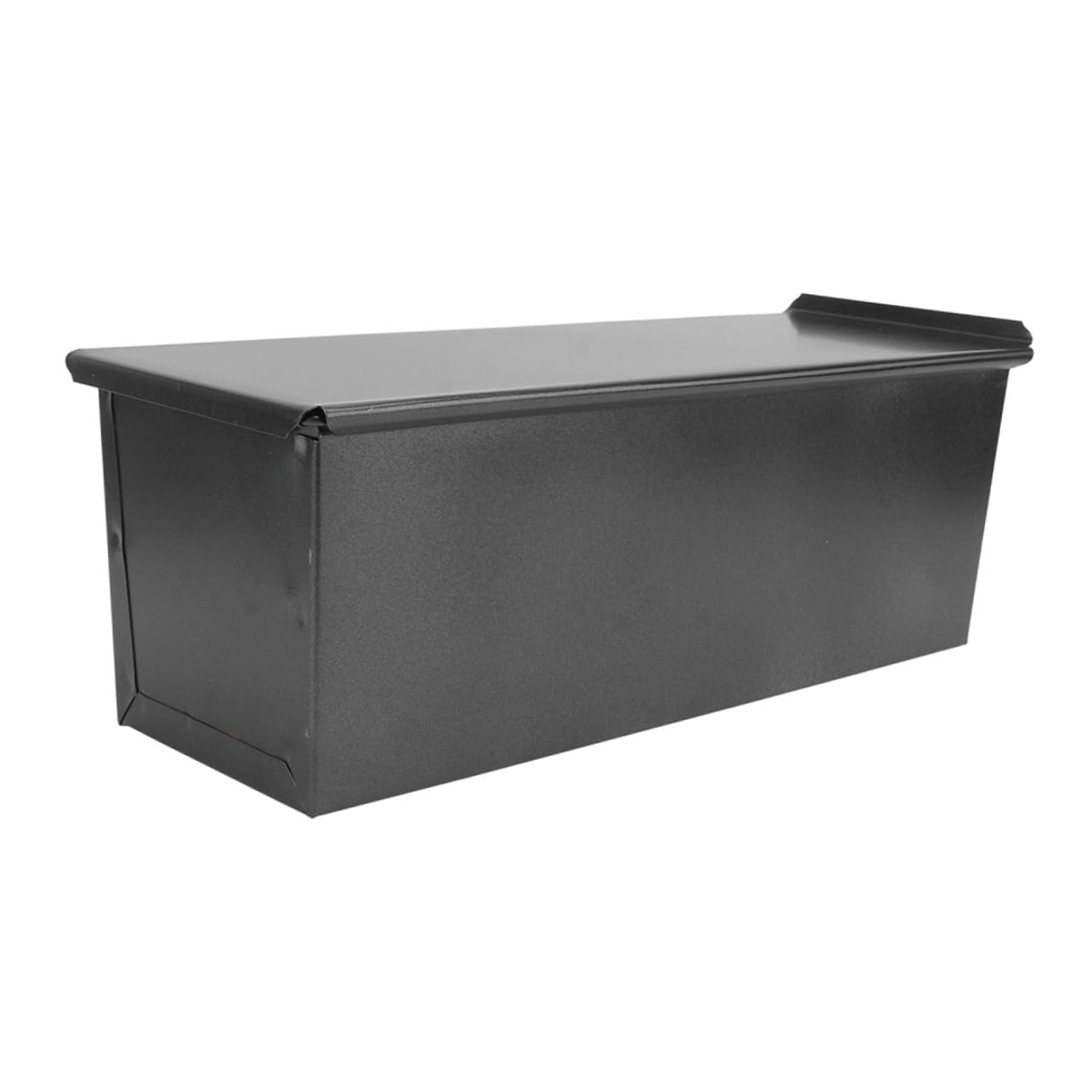 Molde Antiadherente para Hornear Pan Tapa de Hierro Negro | Ligero y Portátil, Fácil de Limpiar, Estructura Simple, Adecuado para Casa y Cheesecake