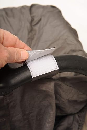 Miniatura 6 de Toldo y cubierta para asiento de coche de bebé, espacio libre, para niño o niña, gris (ENB-CSC-Gry)