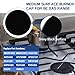 [Upgraded] WB29K10023 Range Medium Burner Cap Replacement Part, Fit for GE Gas Range/Stove/Oven/Cooktop, 3.2 Inch Diameter (2Pcs)