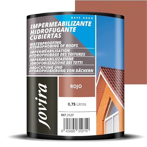 JOVIRA PINTURAS Impermeabilizante Hidrofugante para Cubiertas Tejas Mortero Piedra Natural etc